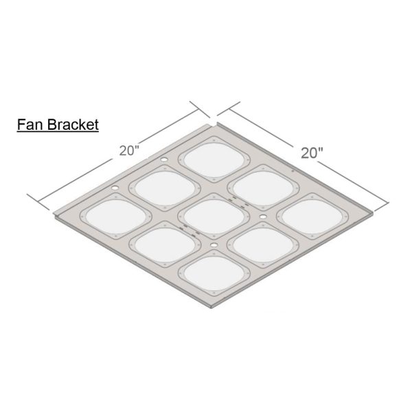 Thermostatically controlled drop ceiling exhaust fan