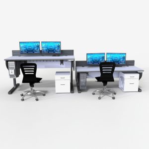 Sit Stand Desk for NOC Control Room