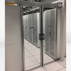 Hot & Cold Aisle Containment Doors Silver - Double Sliding